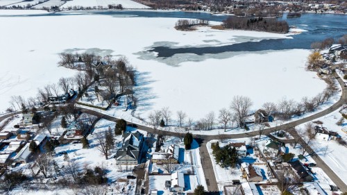 Photo aérienne - 179 Ch. Duhamel, Pincourt, QC - Outdoor With Body Of Water With View