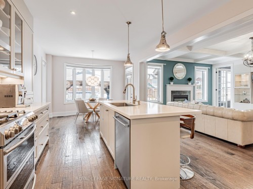 26 Marks Road, Springwater, ON - Indoor Photo Showing Other Room With Fireplace