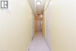 Corridor with baseboards - 