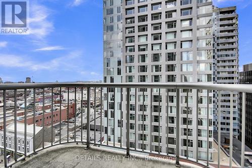 Great spot to take in the downtown fireworks. - 1202 - 200 Rideau Street, Ottawa, ON - Outdoor With Balcony With Facade