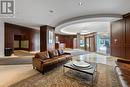 24/7 Front desk security. - 1202 - 200 Rideau Street, Ottawa, ON  - Indoor Photo Showing Living Room 