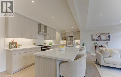 39 Guernsey Drive, Kitchener, ON - Indoor Photo Showing Kitchen With Upgraded Kitchen