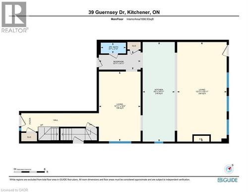 View of room layout - 39 Guernsey Drive, Kitchener, ON - Other