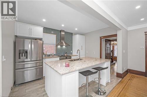 77 Proctor Boulevard, Hamilton, ON - Indoor Photo Showing Kitchen With Upgraded Kitchen
