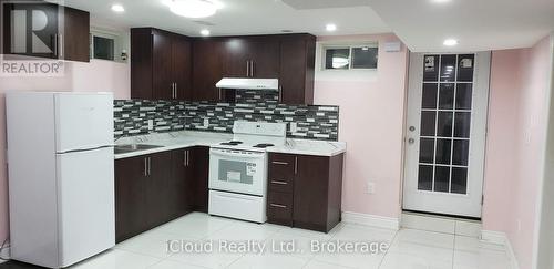 Bsmt - 1428 Samuelson Circle, Mississauga, ON - Indoor Photo Showing Kitchen With Double Sink