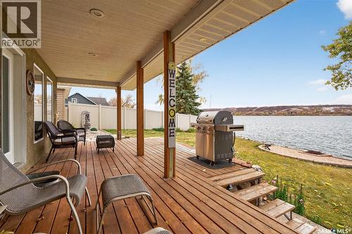 367 Daniel Drive, North Grove, SK - Outdoor With Body Of Water With Deck Patio Veranda With Exterior