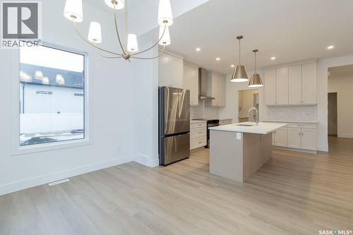 150 Mazurek Crescent, Saskatoon, SK - Indoor Photo Showing Kitchen With Upgraded Kitchen