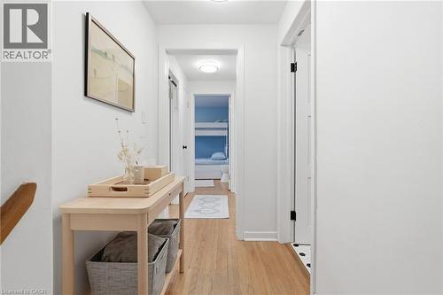 Corridor featuring light wood-style floors and baseboards - 227 Walden Drive, Burlington, ON - Indoor Photo Showing Other Room