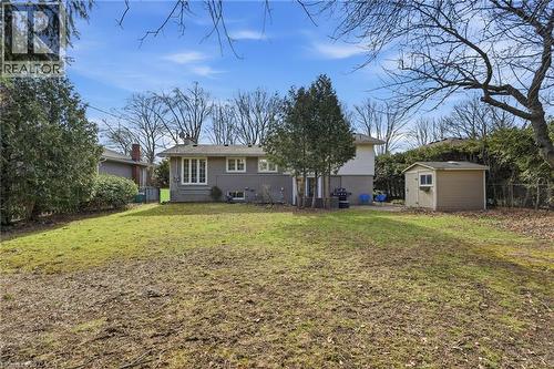 Back of property featuring a shed - 227 Walden Drive, Burlington, ON - Outdoor