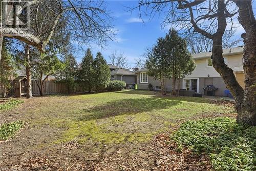 View of fenced yard - 227 Walden Drive, Burlington, ON - Outdoor