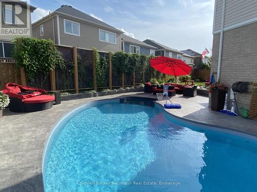 356 Falling Green Crescent, Kitchener, ON - Outdoor With In Ground Pool