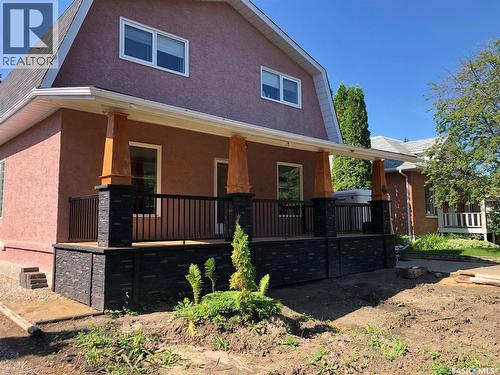 1027 4Th Street E, Prince Albert, SK - Outdoor With Deck Patio Veranda With Exterior