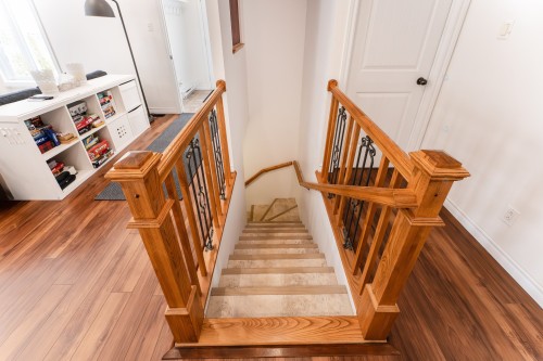 Staircase - 66 2E Avenue E., Saint-Albert, QC - Indoor Photo Showing Other Room
