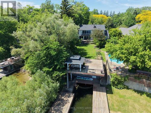 624 North Shore Boulevard E, Burlington, ON - Outdoor With Body Of Water With Balcony With Deck Patio Veranda