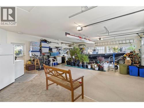 3676 Mcbride Road, Blind Bay, BC - Indoor Photo Showing Garage