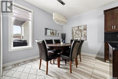 3921 Red Lily Bay, Regina, SK - Indoor Photo Showing Dining Room