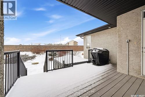 3921 Red Lily Bay, Regina, SK - Outdoor With Deck Patio Veranda With Exterior
