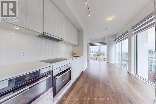 1908 - 158 Front Street E, Toronto, ON - Indoor Photo Showing Kitchen With Upgraded Kitchen