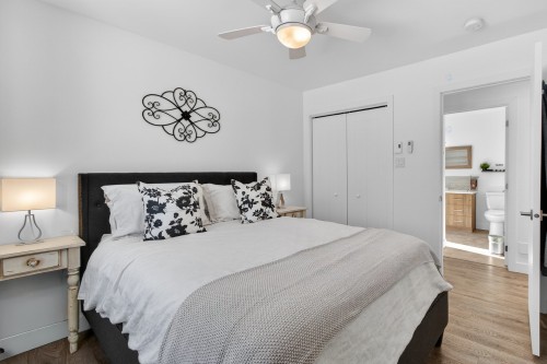 Chambre à coucher principale - 7 Ch. Minotti, La Minerve, QC - Indoor Photo Showing Bedroom