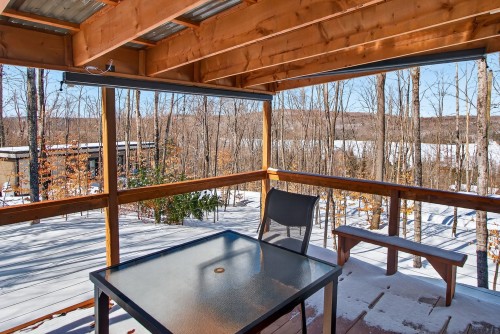 Terrasse - 7 Ch. Minotti, La Minerve, QC - Indoor Photo Showing Other Room