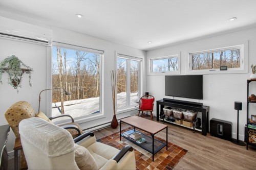 Salon - 7 Ch. Minotti, La Minerve, QC - Indoor Photo Showing Living Room