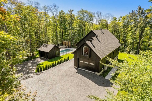 Photo aérienne - 27 Rue De L'Orée-Des-Bois, Saint-Denis-De-Brompton, QC - Outdoor With View