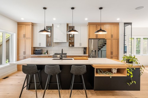 Cuisine - 27 Rue De L'Orée-Des-Bois, Saint-Denis-De-Brompton, QC - Indoor Photo Showing Kitchen With Upgraded Kitchen