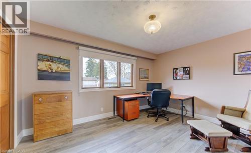 3rd bedroom/office - 449 Greenfield Avenue, Kitchener, ON - Indoor Photo Showing Office