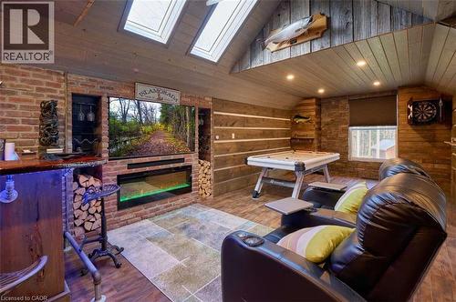 1078 Berlett'S Road, St. Agatha, ON - Indoor Photo Showing Other Room With Fireplace