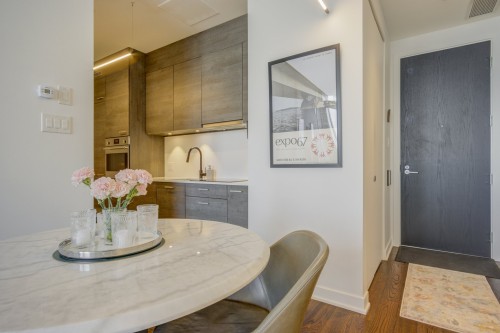 Cuisine - 3603-1155 Rue De La Montagne, Montréal (Ville-Marie), QC - Indoor Photo Showing Dining Room