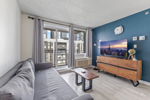 Salon - 1406-1280 Rue St-Jacques, Montréal (Ville-Marie), QC - Indoor