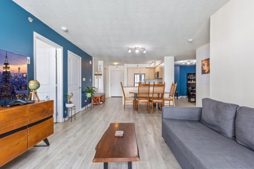 Vue d'ensemble - 1406-1280 Rue St-Jacques, Montréal (Ville-Marie), QC - Indoor Photo Showing Living Room