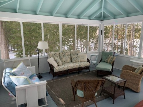 Sun Room - 921 Ch. D'Entrelacs, Entrelacs, QC - Indoor Photo Showing Living Room