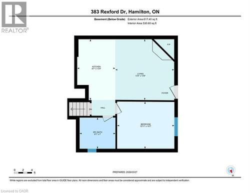 lower level - 383 Rexford Drive Unit# 2, Hamilton, ON - Other