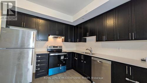 319 - 755 Omega Drive, Pickering, ON - Indoor Photo Showing Kitchen With Stainless Steel Kitchen With Double Sink