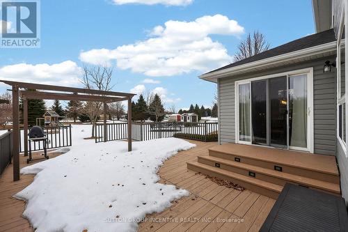60 O'Neill Circle, Springwater, ON - Outdoor With Deck Patio Veranda With Exterior