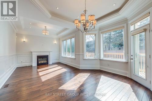 39 Foxwarren Drive, Toronto, ON - Indoor With Fireplace