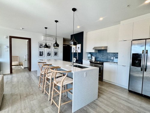 Kitchen - 101-79 Av. Elm, Beaconsfield, QC - Indoor Photo Showing Kitchen With Upgraded Kitchen