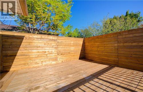 View of deck - 90 Culpepper Drive, Waterloo, ON - Outdoor With Deck Patio Veranda With Exterior