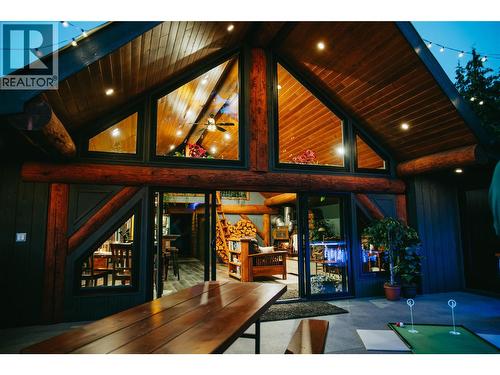 Shop/Lodge Patio - 475 Bluenose Road, Coldstream, BC 
