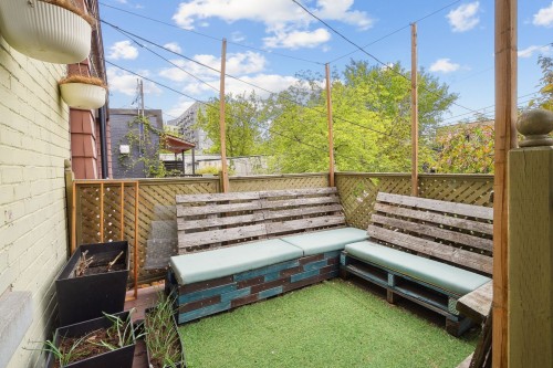 Balcon - 5888 Rue De St-Vallier, Montréal (Rosemont/La Petite-Patrie), QC - Outdoor With Exterior