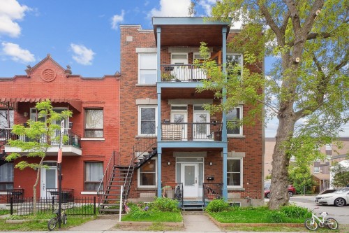 Façade - 5888 Rue De St-Vallier, Montréal (Rosemont/La Petite-Patrie), QC - Outdoor With Balcony With Facade