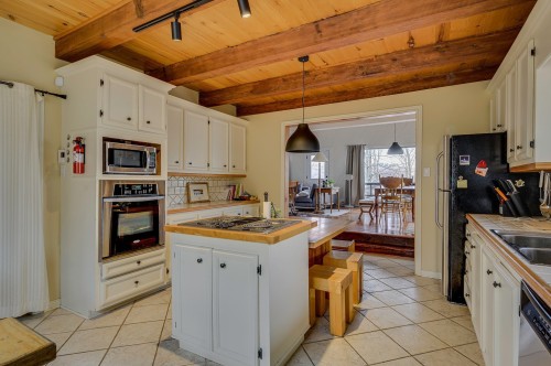 Kitchen - 29 Ch. Des Sources, Saint-Sauveur, QC - Indoor Photo Showing Kitchen With Double Sink
