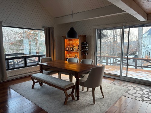 Dining Room - 29 Ch. Des Sources, Saint-Sauveur, QC - Indoor Photo Showing Dining Room