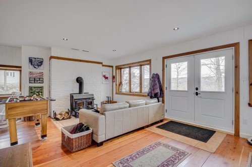 Mud Room - 29 Ch. Des Sources, Saint-Sauveur, QC - Indoor Photo Showing Other Room With Fireplace