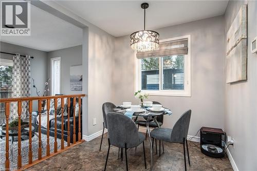 Dining area featuring baseboards - 236 Dartmoor Crescent, Waterloo, ON - Indoor Photo Showing Dining Room
