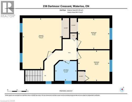 View of floor plan / room layout - 236 Dartmoor Crescent, Waterloo, ON - Other