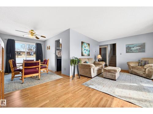 4112 30 Av Nw, Edmonton, AB - Indoor Photo Showing Living Room