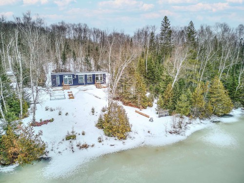 Vue d'ensemble - 103 Ch. Baumann, Lac-Saguay, QC - Outdoor With Body Of Water With View