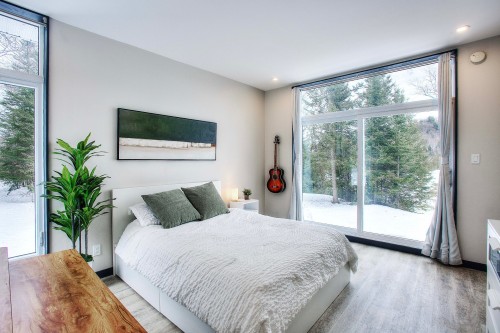 Chambre à coucher principale - 103 Ch. Baumann, Lac-Saguay, QC - Indoor Photo Showing Bedroom